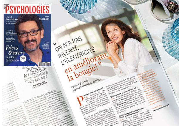 Revue de presse Cécile Leburton - Les Pertinences - Psychologies Magazine - Article de présentation 08-2025